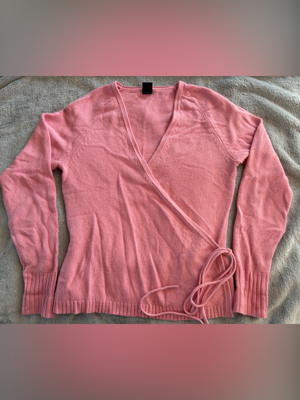 GAP Dusty Pink Wrap Cardigan